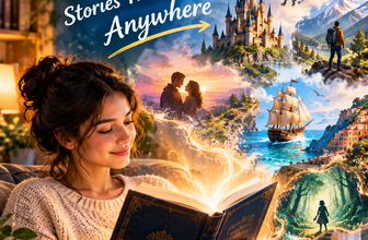 📚 The Magic of Books: Stories That Take Us Anywhere