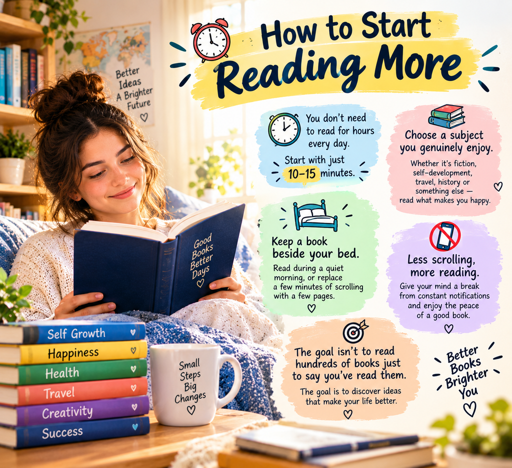 Books Give Us a Break
Books Help Us See the World Differently
How Books Help Us: Why Reading Can Change the Way We Live